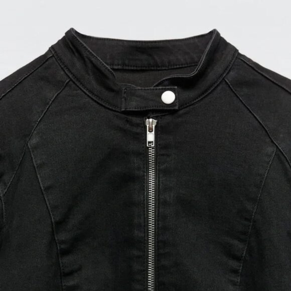 Zara Denim TRF Jumpsuit XS - Picture 8 of 12